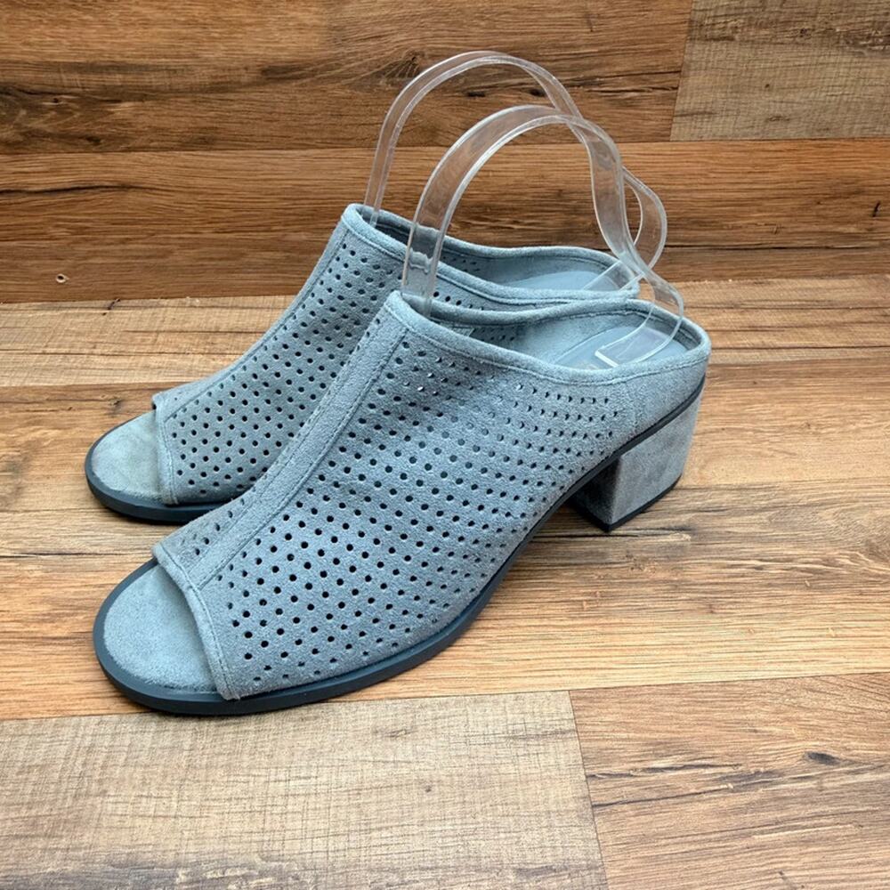 Koolaburra by UGG Women's Shoes Size 8.5  Gray Suede Peep Toe